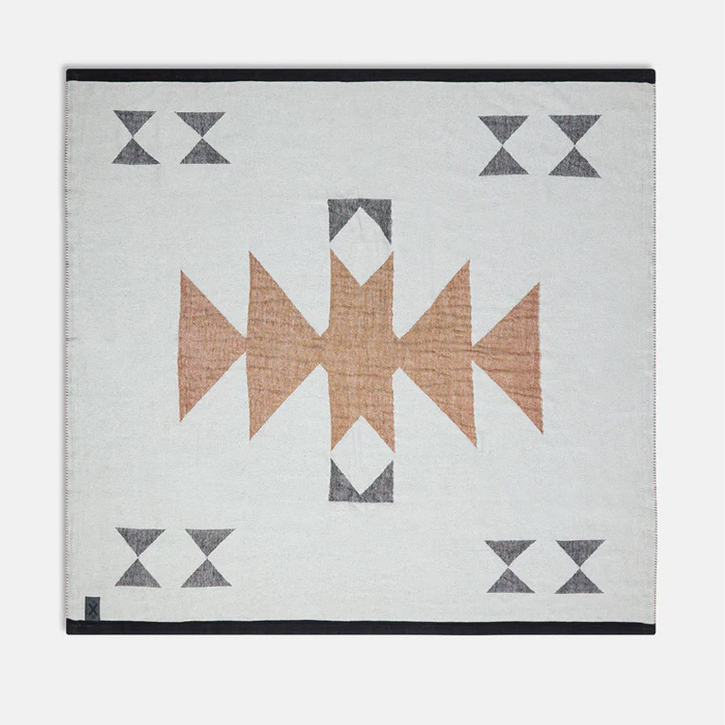 Pony Rider | Rocky Peaks Throw | Natural 170x150