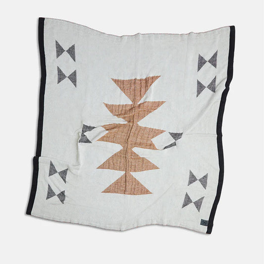 Pony Rider | Rocky Peaks Throw | Natural 170x150