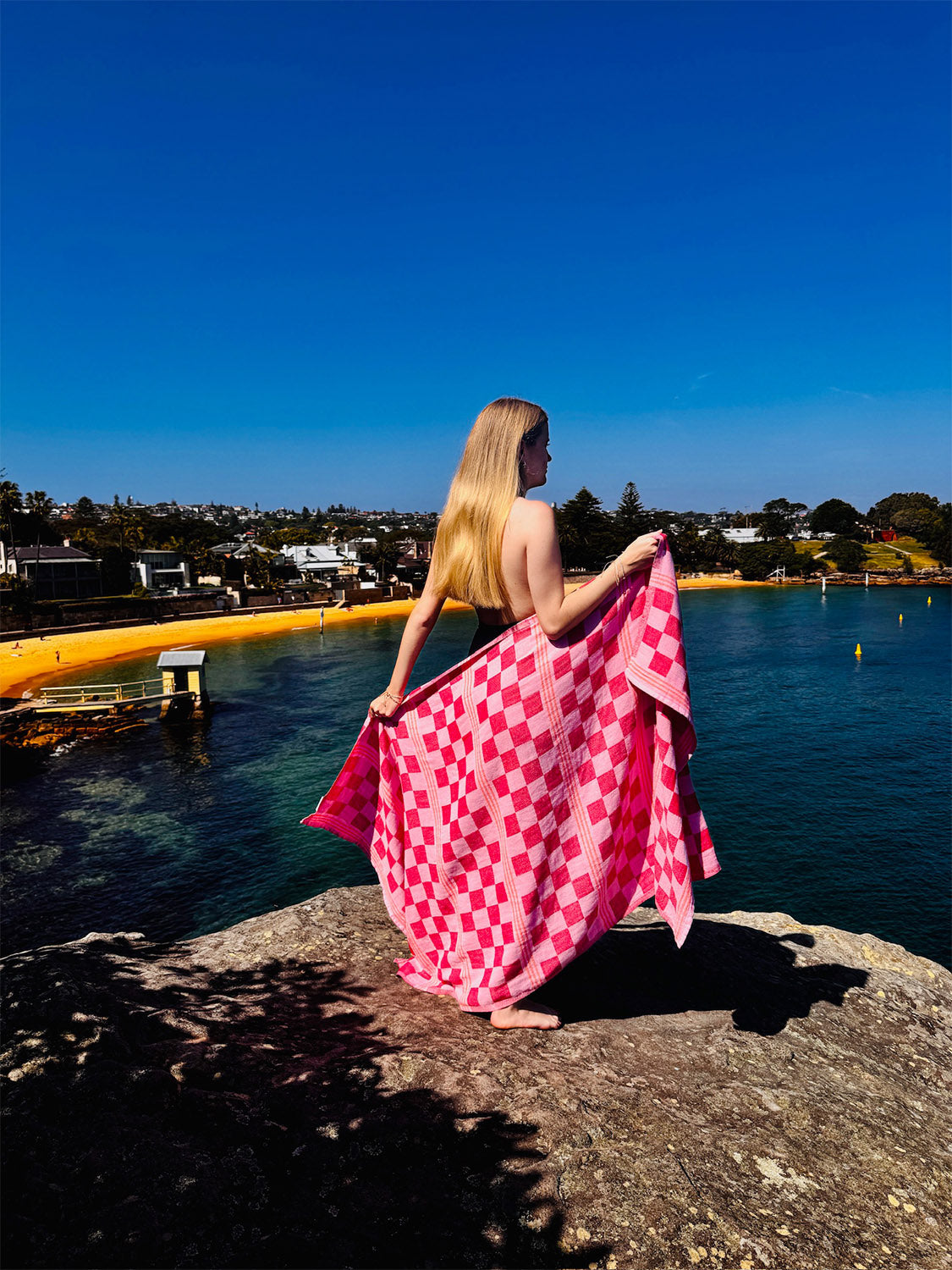 Sunfair - Flamingo Flame Beach Towel
