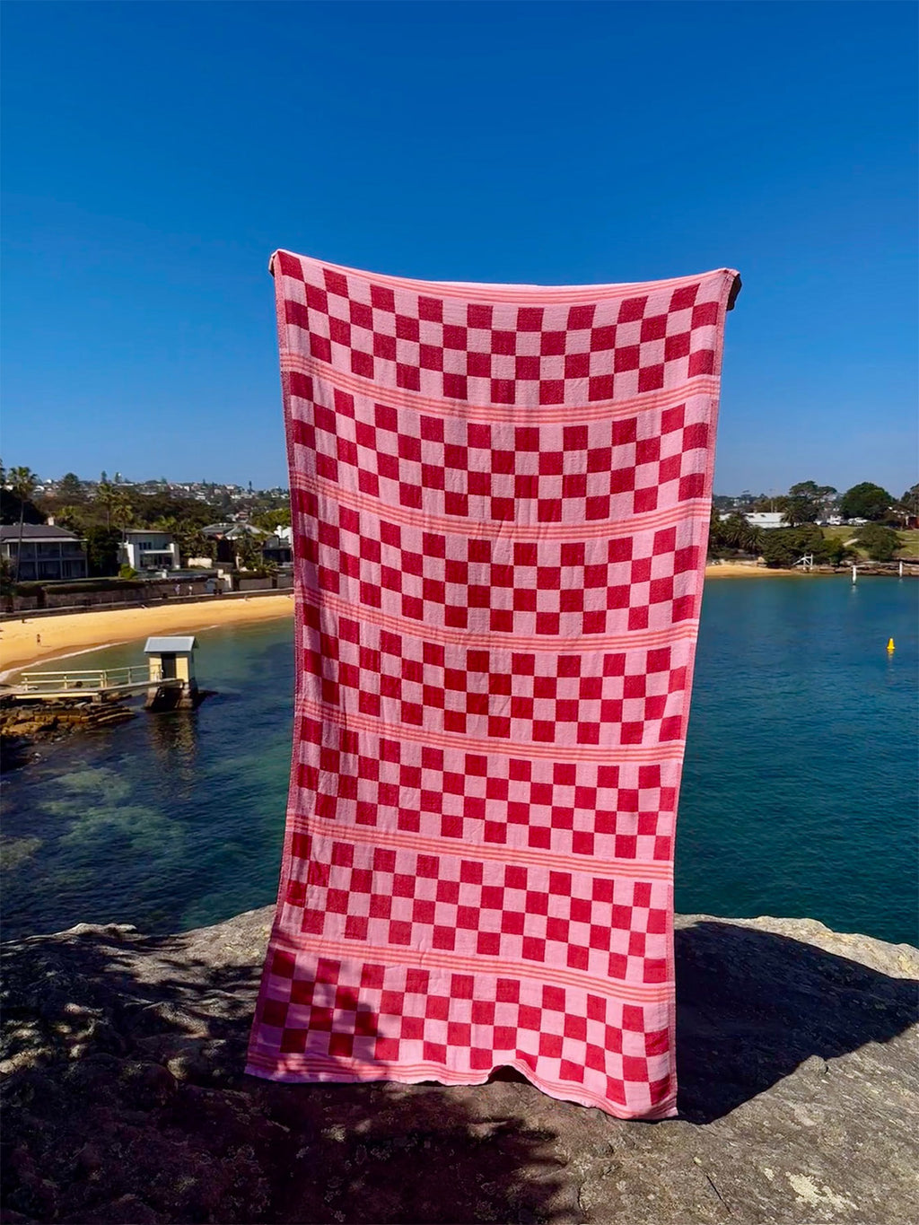 Sunfair - Flamingo Flame Beach Towel
