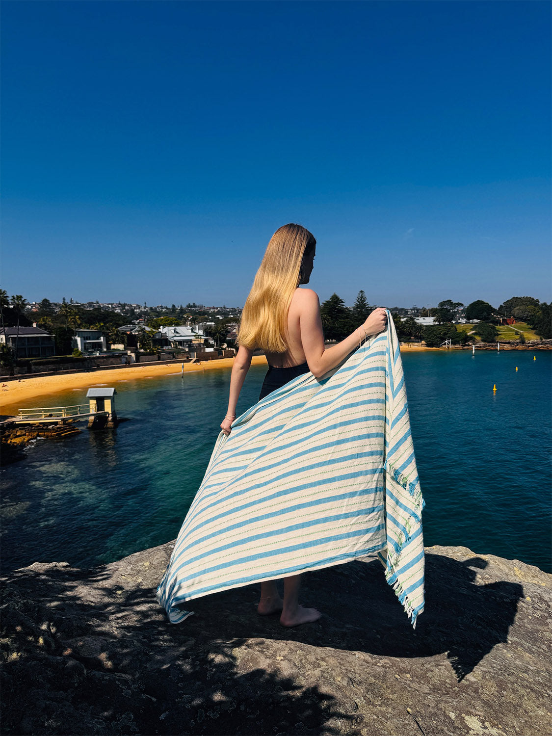 Rancho - Turquoise Beach Towel