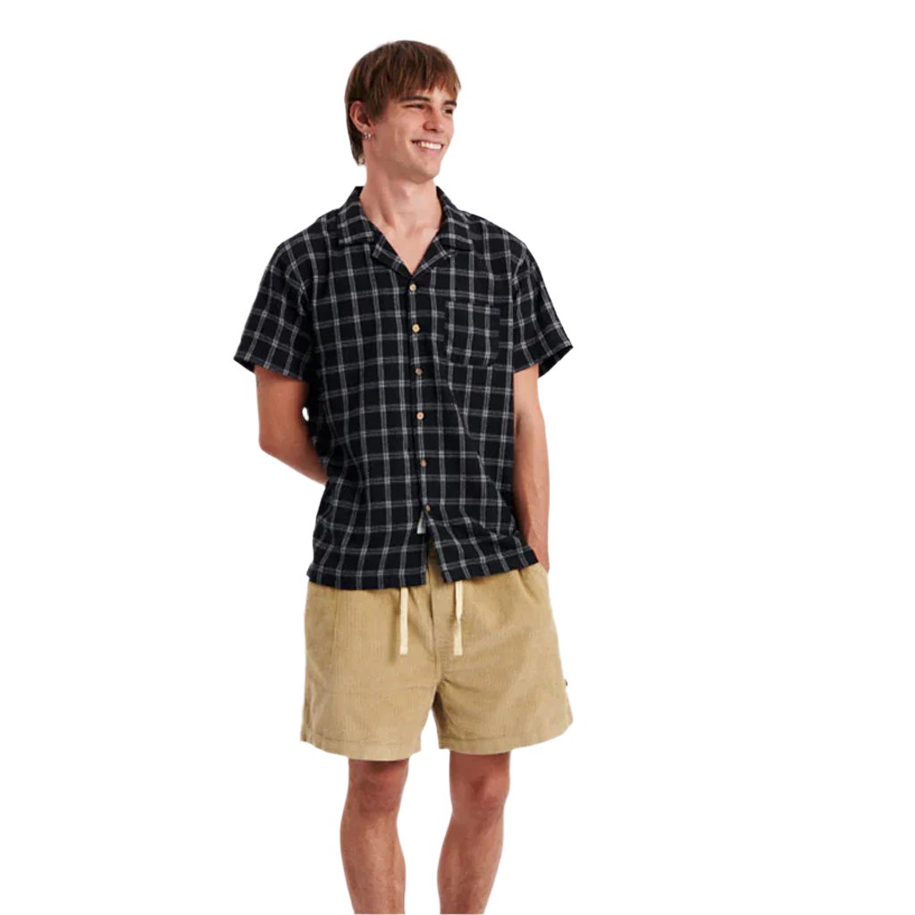 TCSS - TERMOIL RESORT SHIRT BLACK - Collector Store Sydney