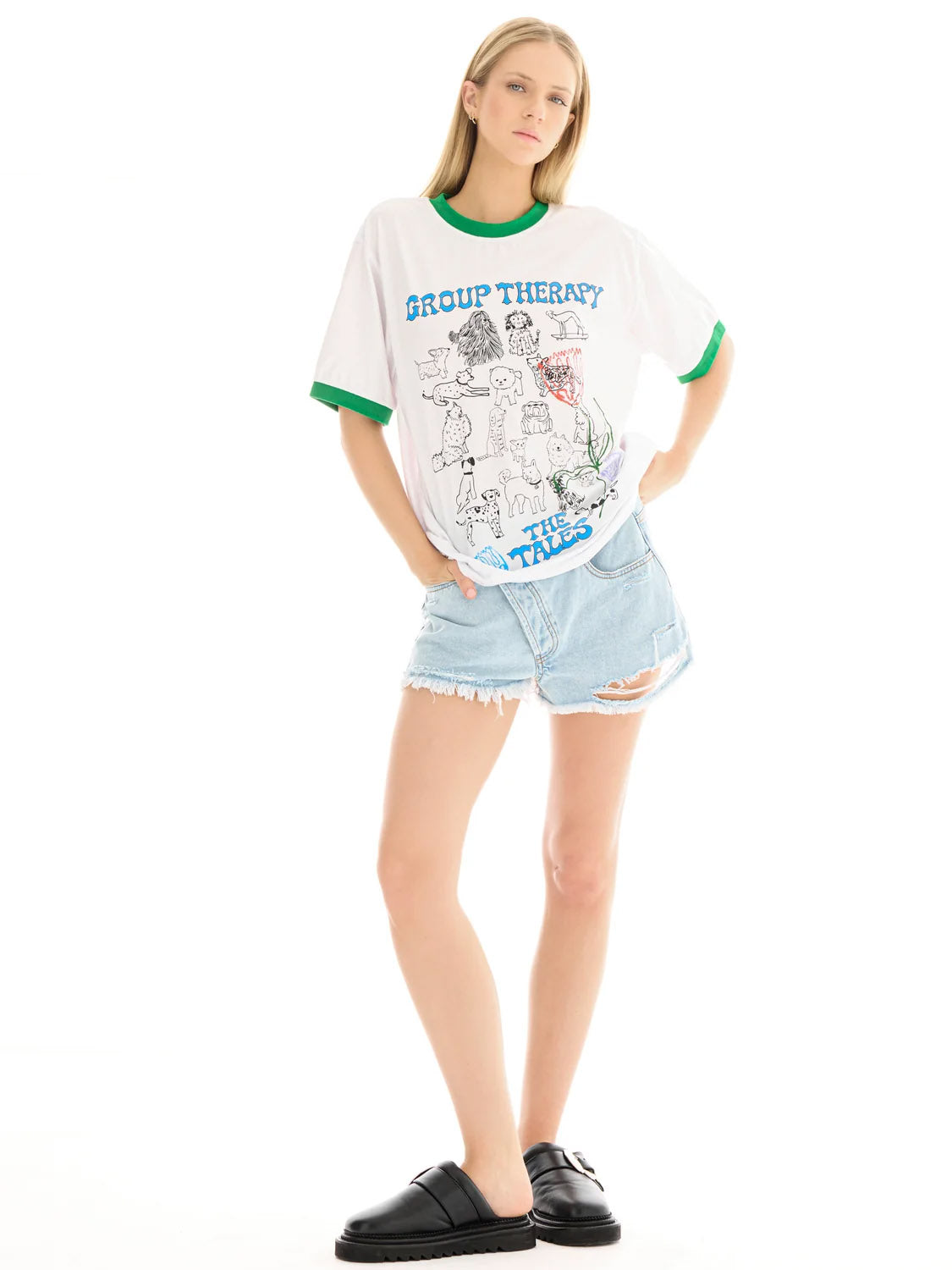 Tales : Group Therapy Unisex Tee- Dogs - Collector Store Sydney