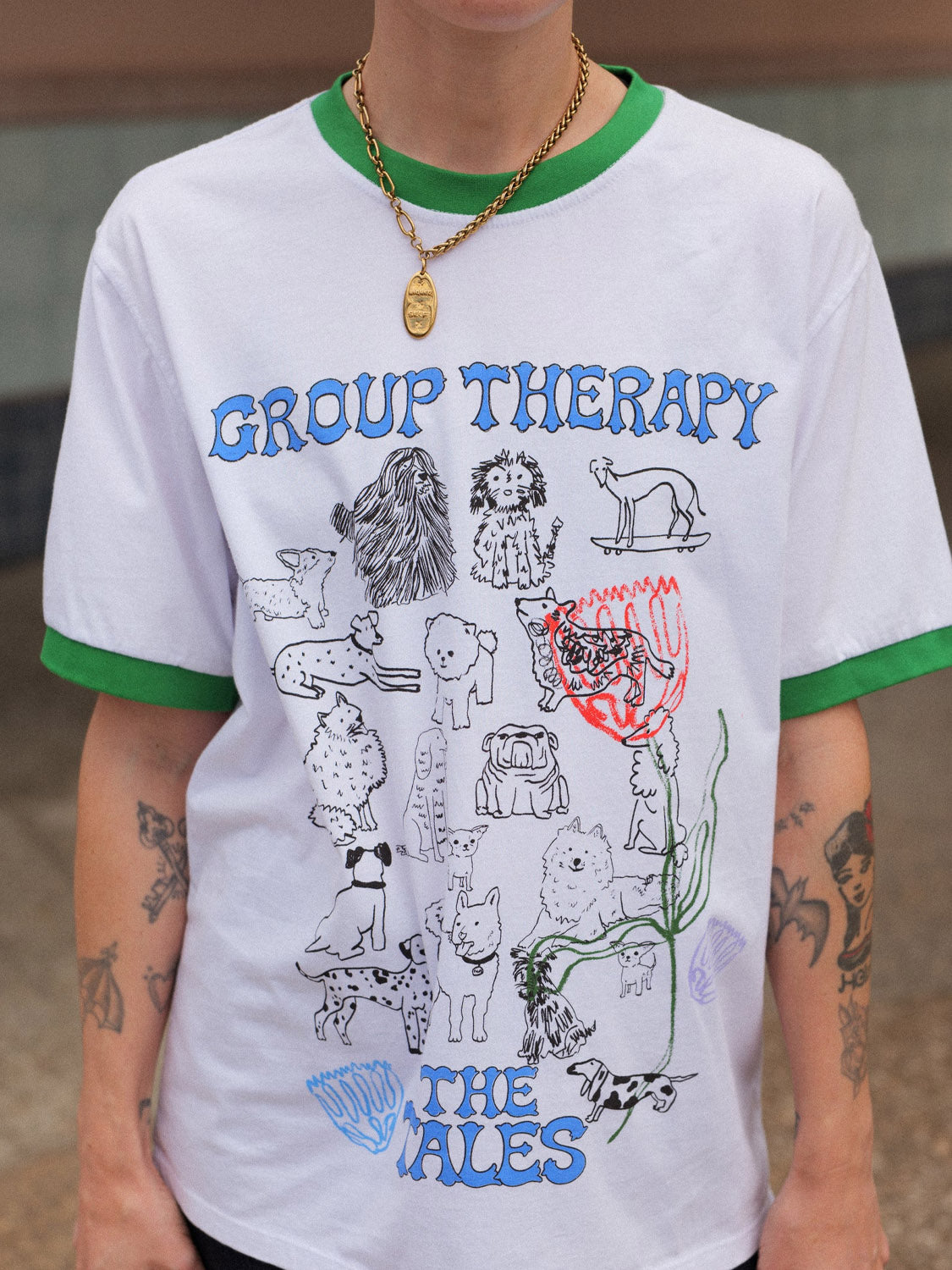 Tales : Group Therapy Unisex Tee- Dogs - Collector Store Sydney