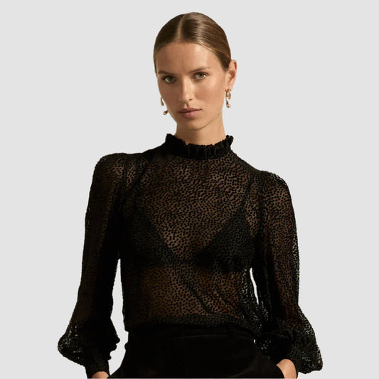 Zoe Kratzmann - Quip top - Black - Collector Store