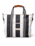 COOLER TOTE BAG -CREW VINTAGE- BLACK STRIPE