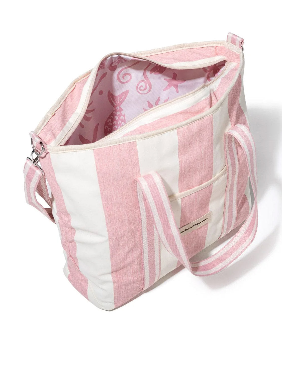 COOLER TOTE BAG - CREW PINK STRIPE - Collector Store Sydney
