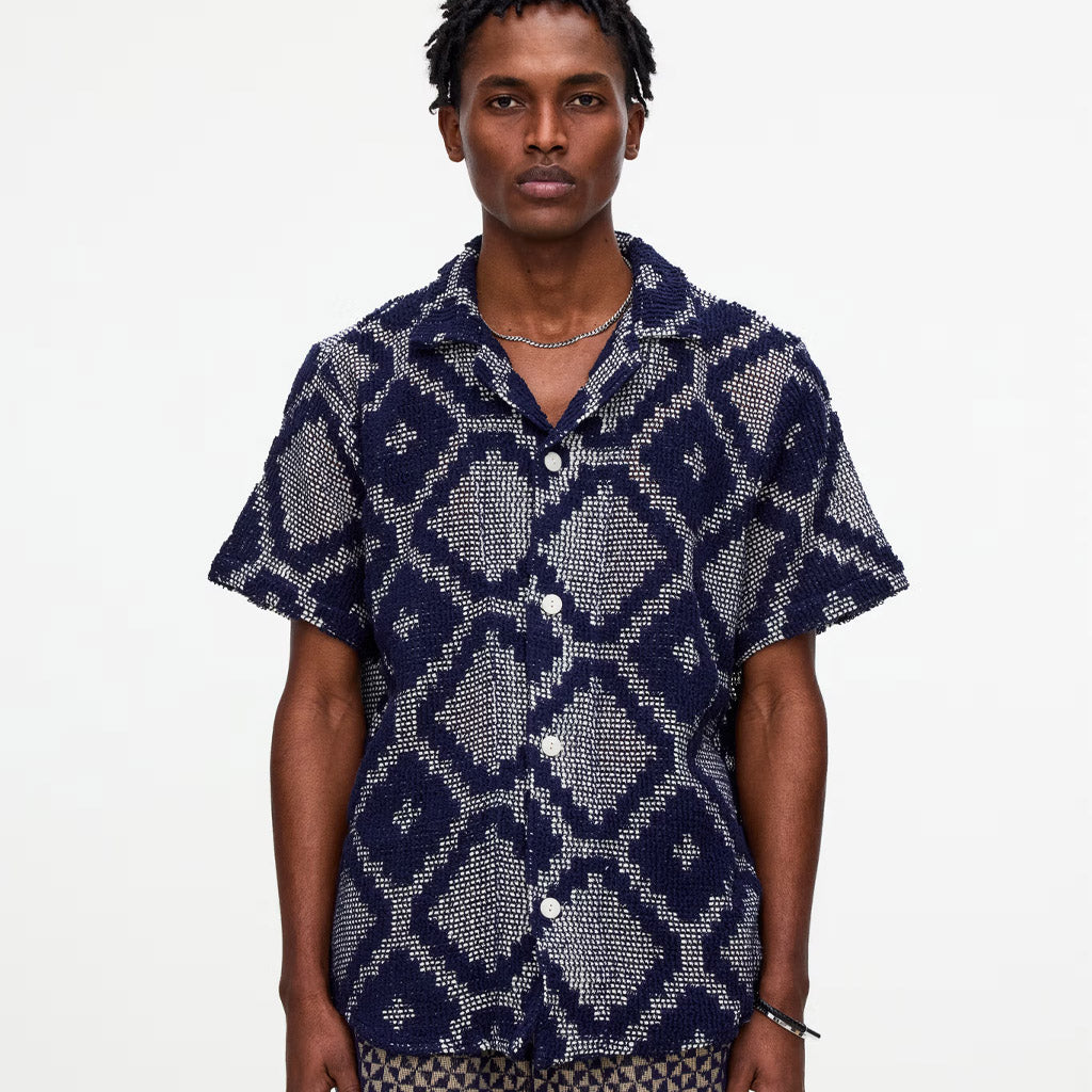 OAS Trastevera Cuba Crochet Shirt - Collector Store Sydney