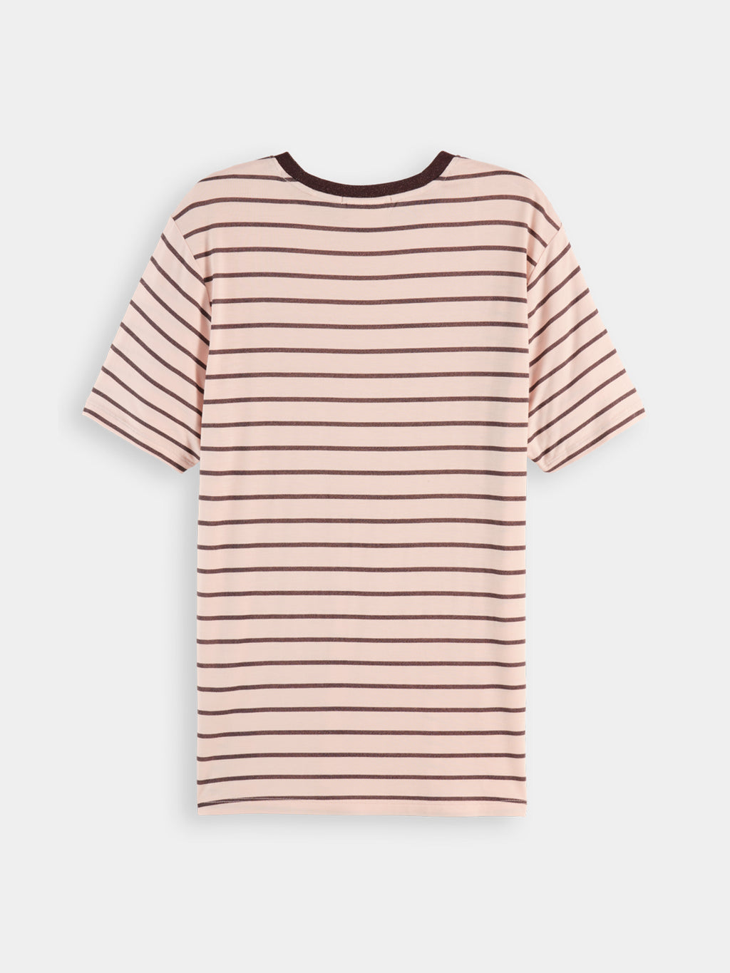 Striped t-shirt Choc - Collector Store Sydney