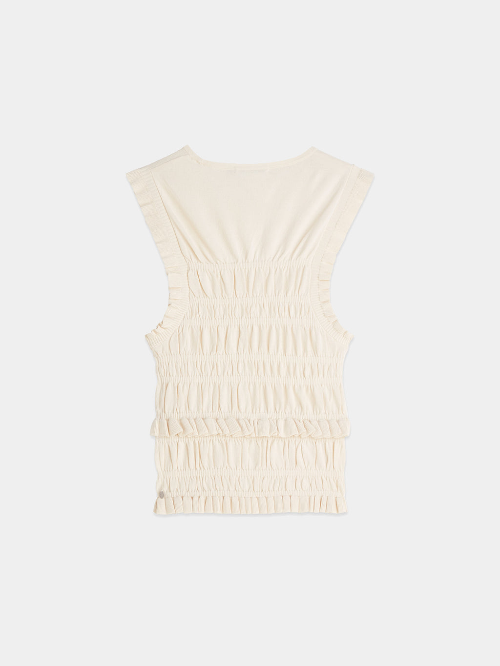 Scotch & Soda - Smock stitched tank - Eggnog