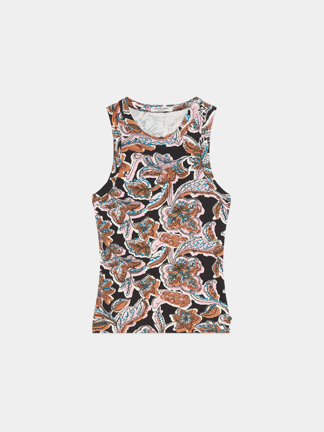 Scotch & Soda : Printed tank - Lucky Bandana - Collector Store Sydney