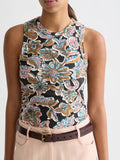 Scotch & Soda : Printed tank - Lucky Bandana - Collector Store Sydney