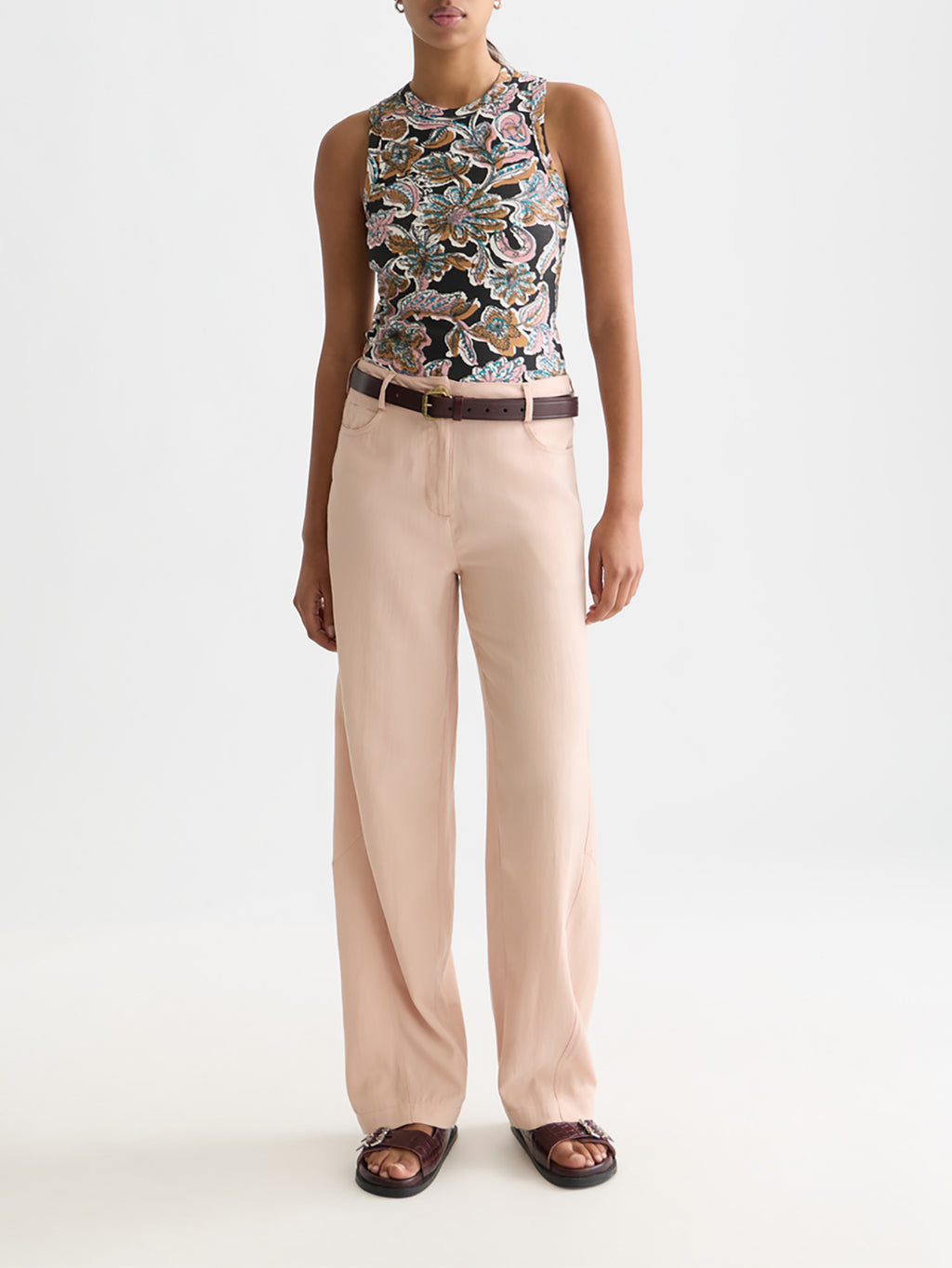 Scotch & Soda : Printed tank - Lucky Bandana - Collector Store Sydney