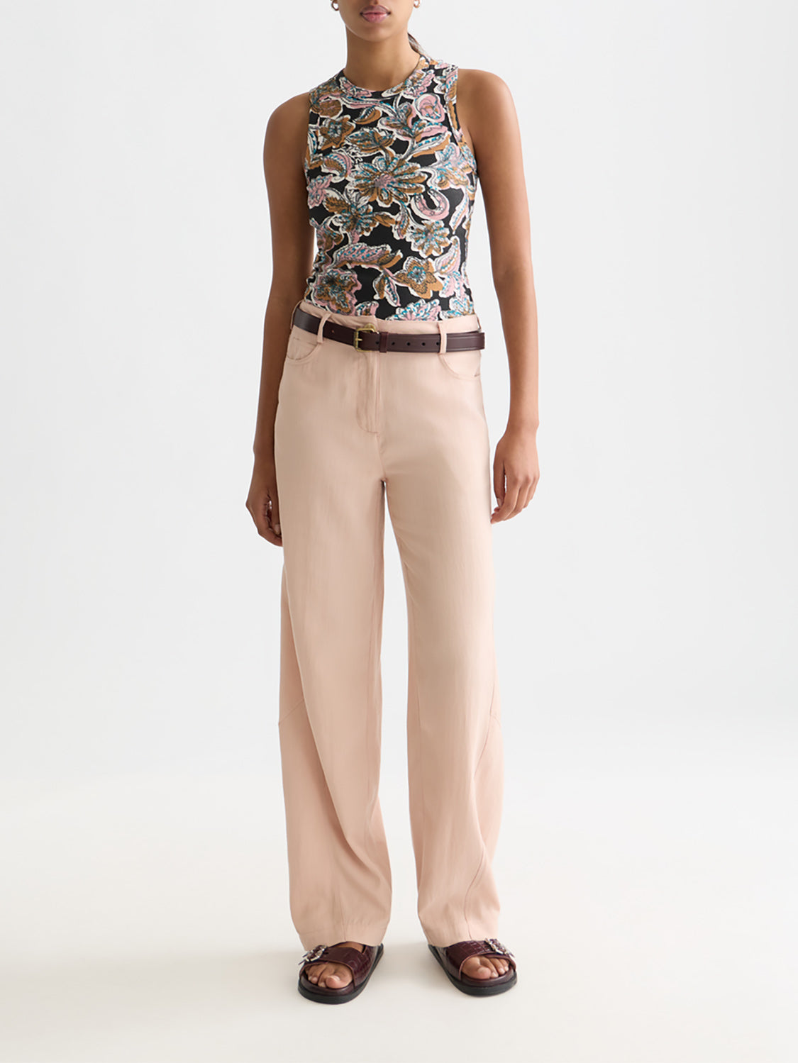 Scotch & Soda : Printed tank - Lucky Bandana - Collector Store Sydney