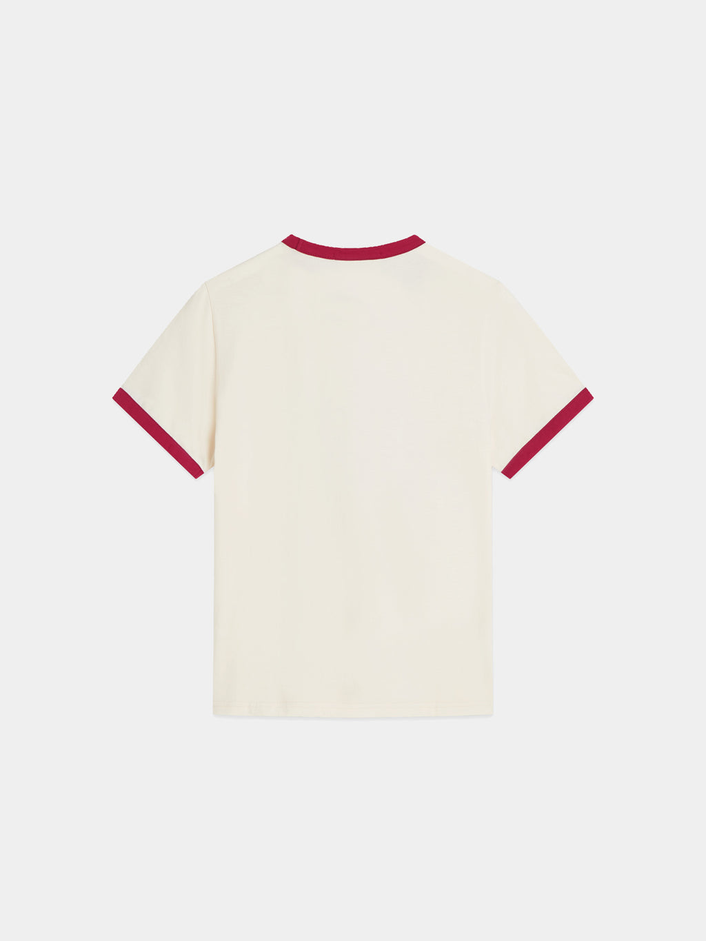 Scotch & Soda - Contrast binding t-shirt - Eggnog