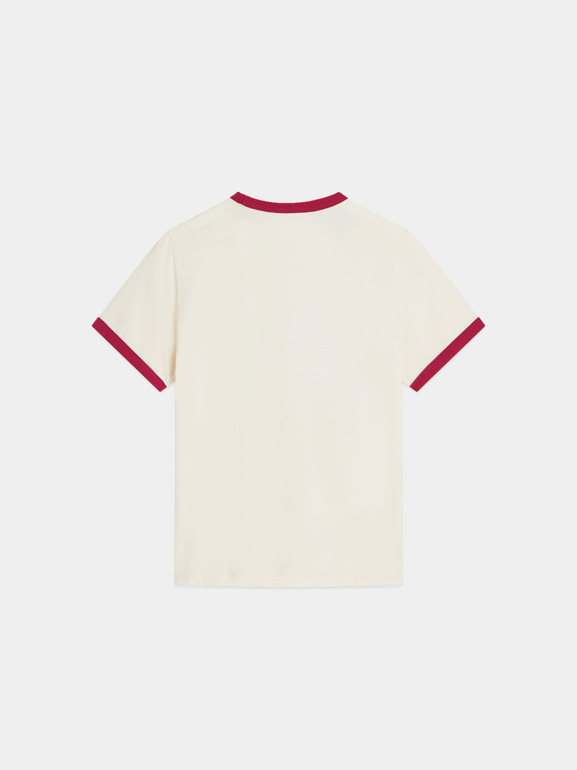 Scotch & Soda - Contrast binding t-shirt - Eggnog