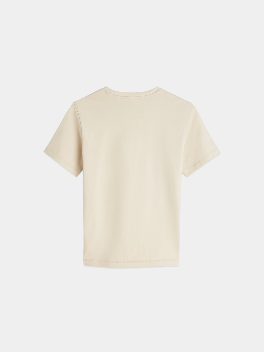 Scotch & Soda : Embroidered artwork t-shirt - Fog - Collector Store Sydney