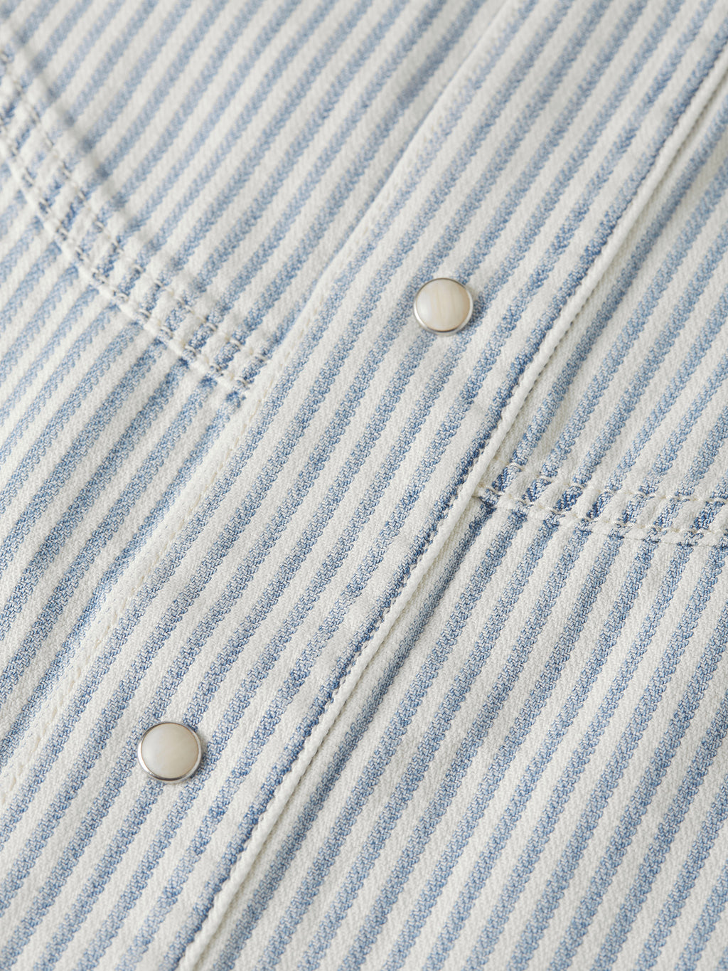 Scotch & Soda - short-sleeved denim shirt - Indigo