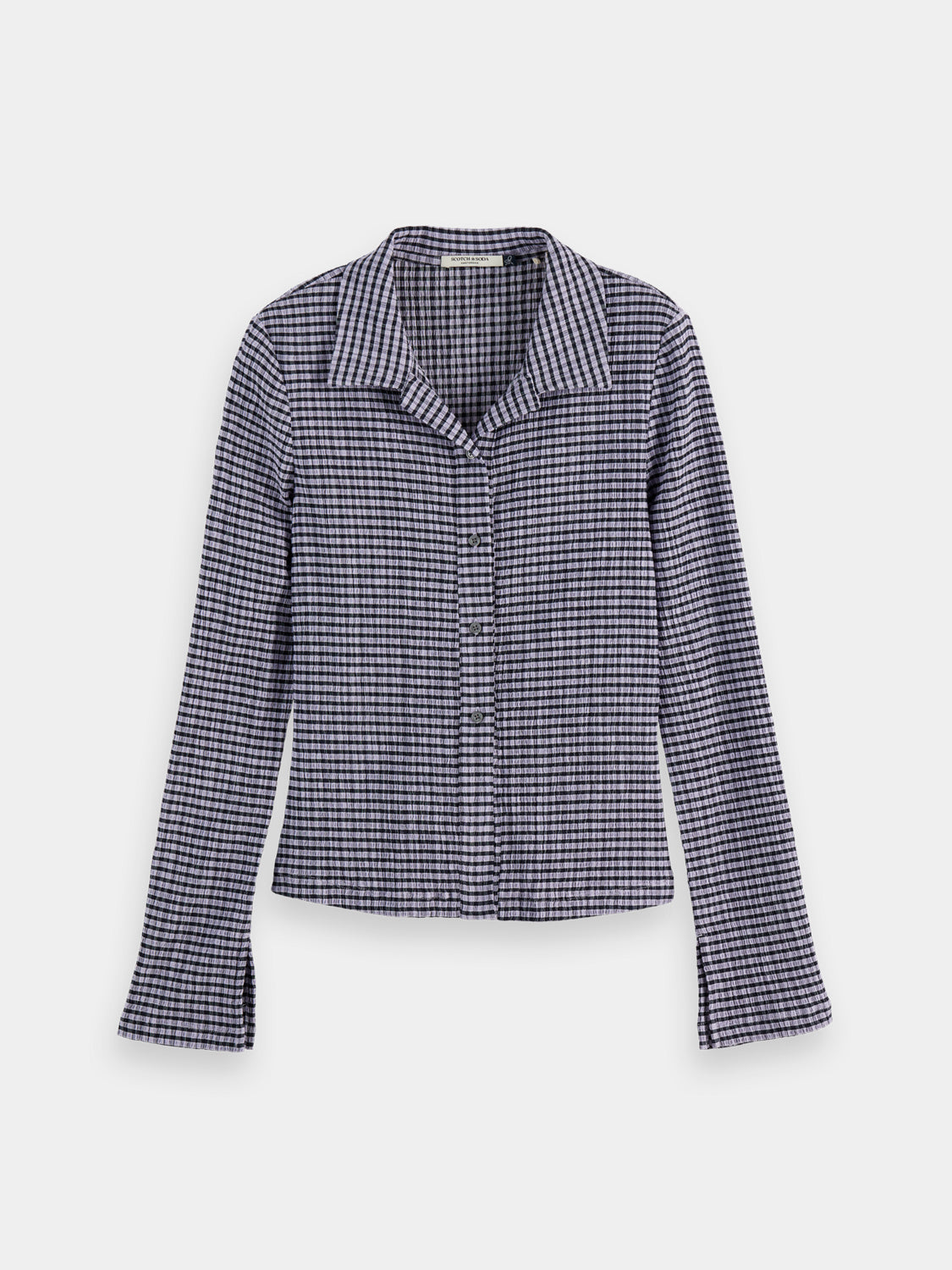 Gingham button up top - Sky Captain - Collector Store Sydney