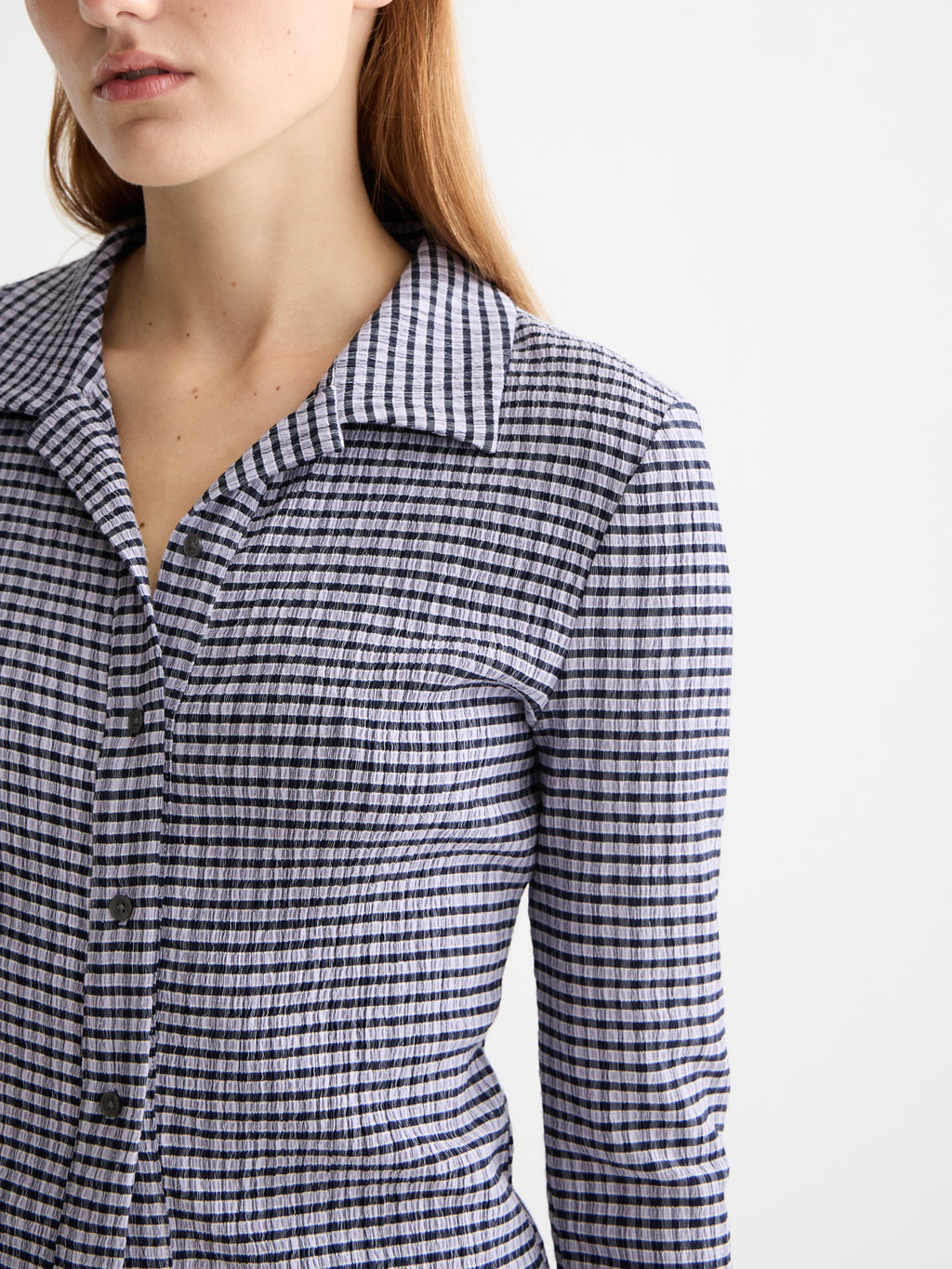 Gingham button up top - Sky Captain - Collector Store Sydney