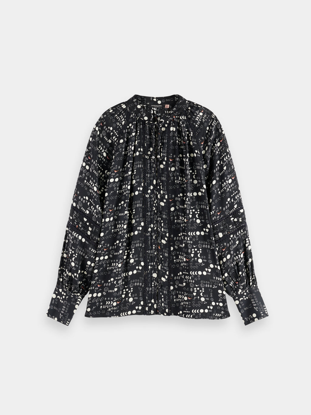 Lace detail blouse Moon - Collector Store Sydney