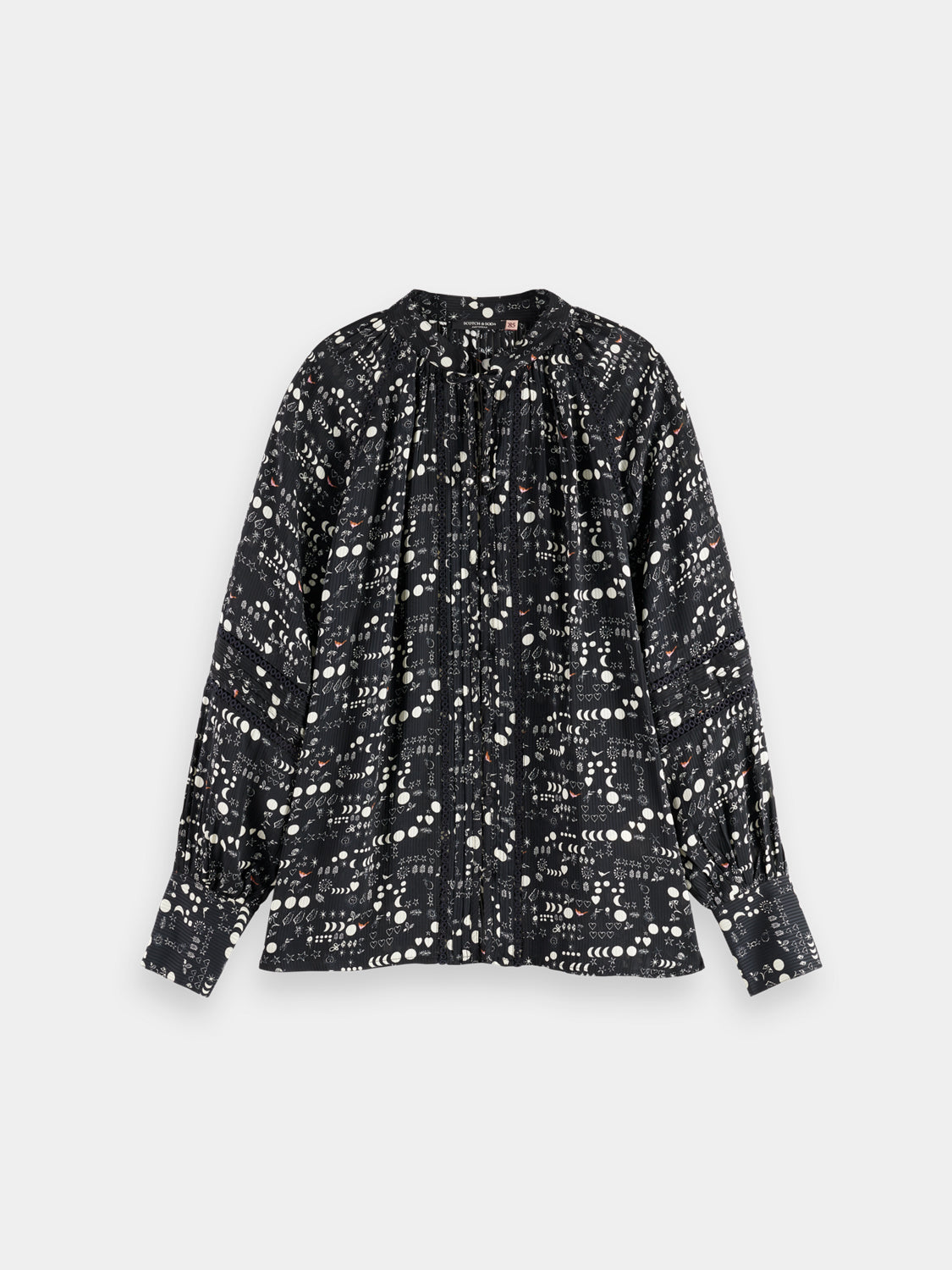 Lace detail blouse Moon - Collector Store Sydney
