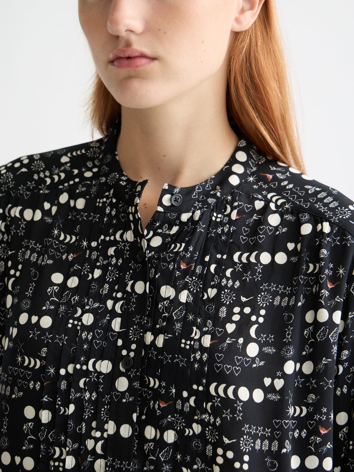 Lace detail blouse Moon - Collector Store Sydney