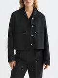 Scotch & Soda - Western trucker jacket - Meteorite