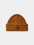 Chunky knitted beanie Tobaco - Collector Store Sydney