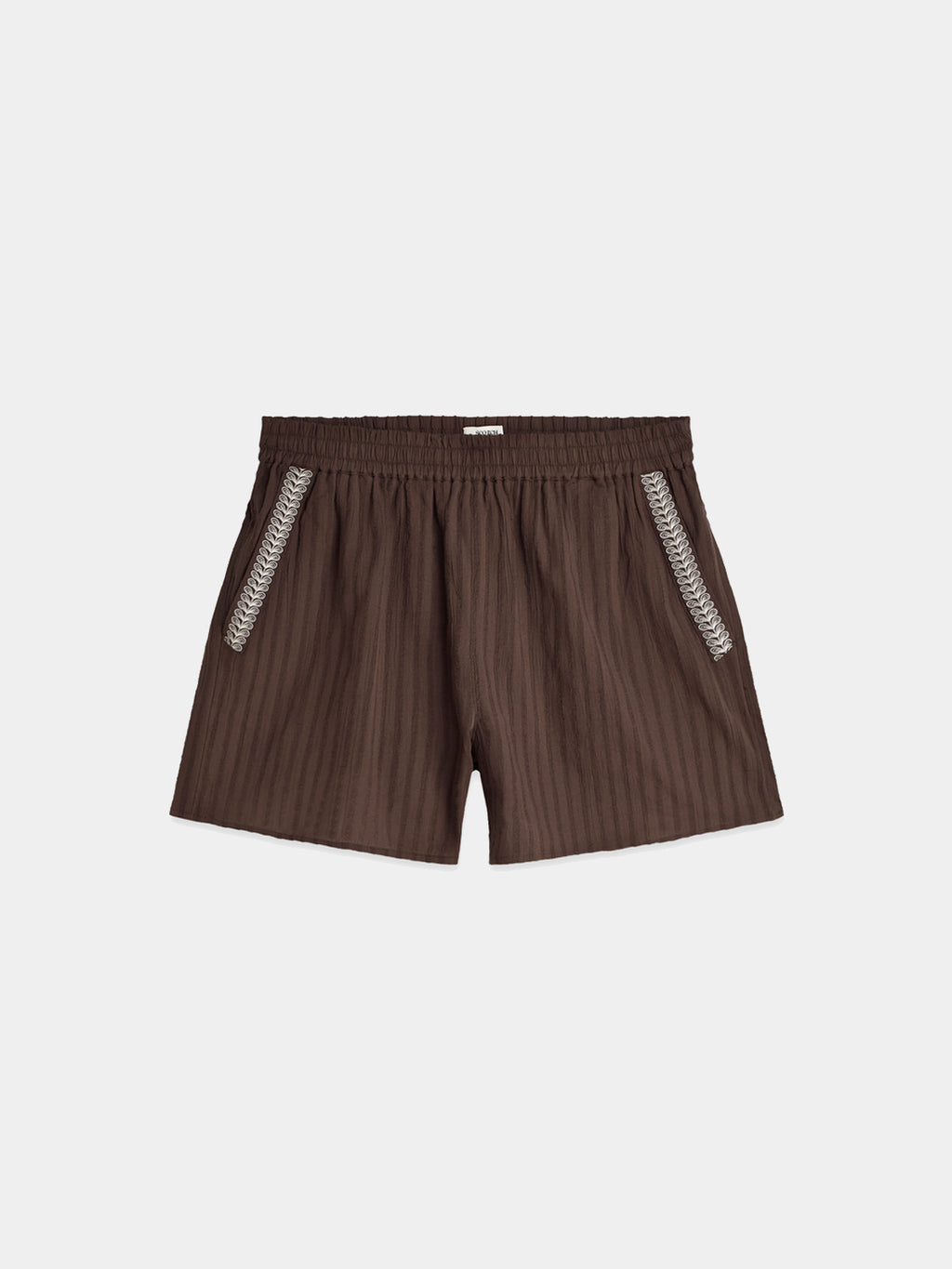 Scotch & Soda : Embroidered shorts - Hot Fudge - Collector Store Sydney