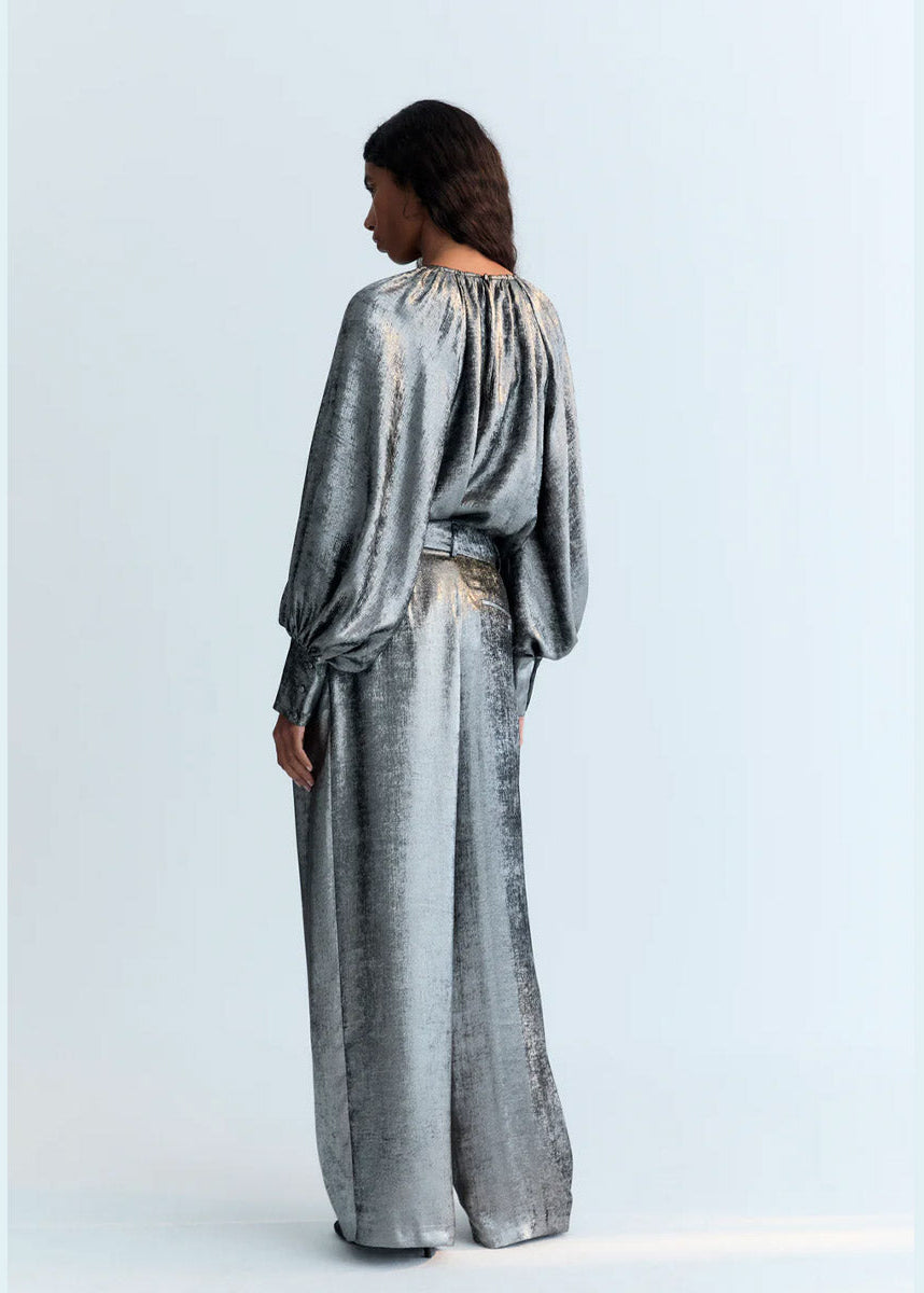 New Society - Uxia Pant - Silver - Collector Store Sydney