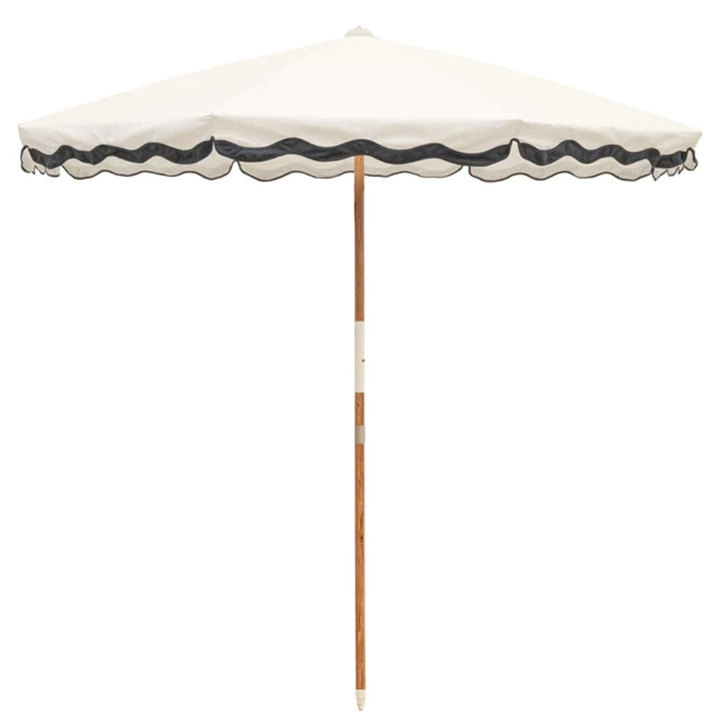 AMALFI UMBRELLA - RIVIE WHITE - 200cm x 213cm - Collector Store Sydney