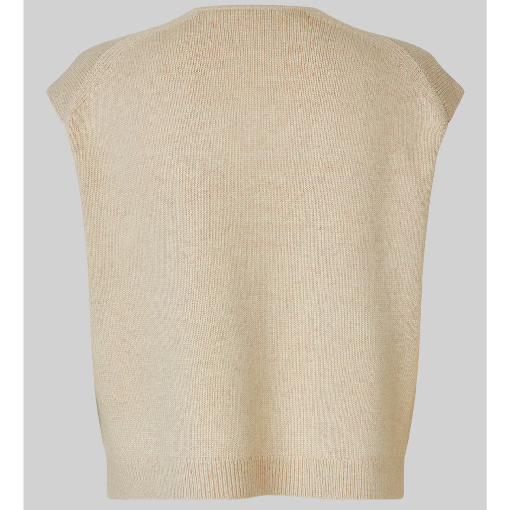 Second Female Camra Knit Vest Summer Sand - Collector Store Sydney