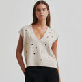 Second Female Camra Knit Vest Summer Sand - Collector Store Sydney