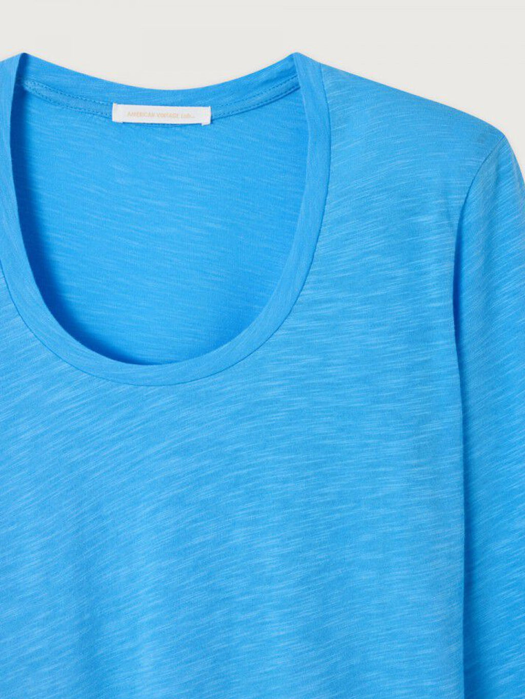 American Vintage Jacksonville L/S Scoop Neck - Vintage Sea
