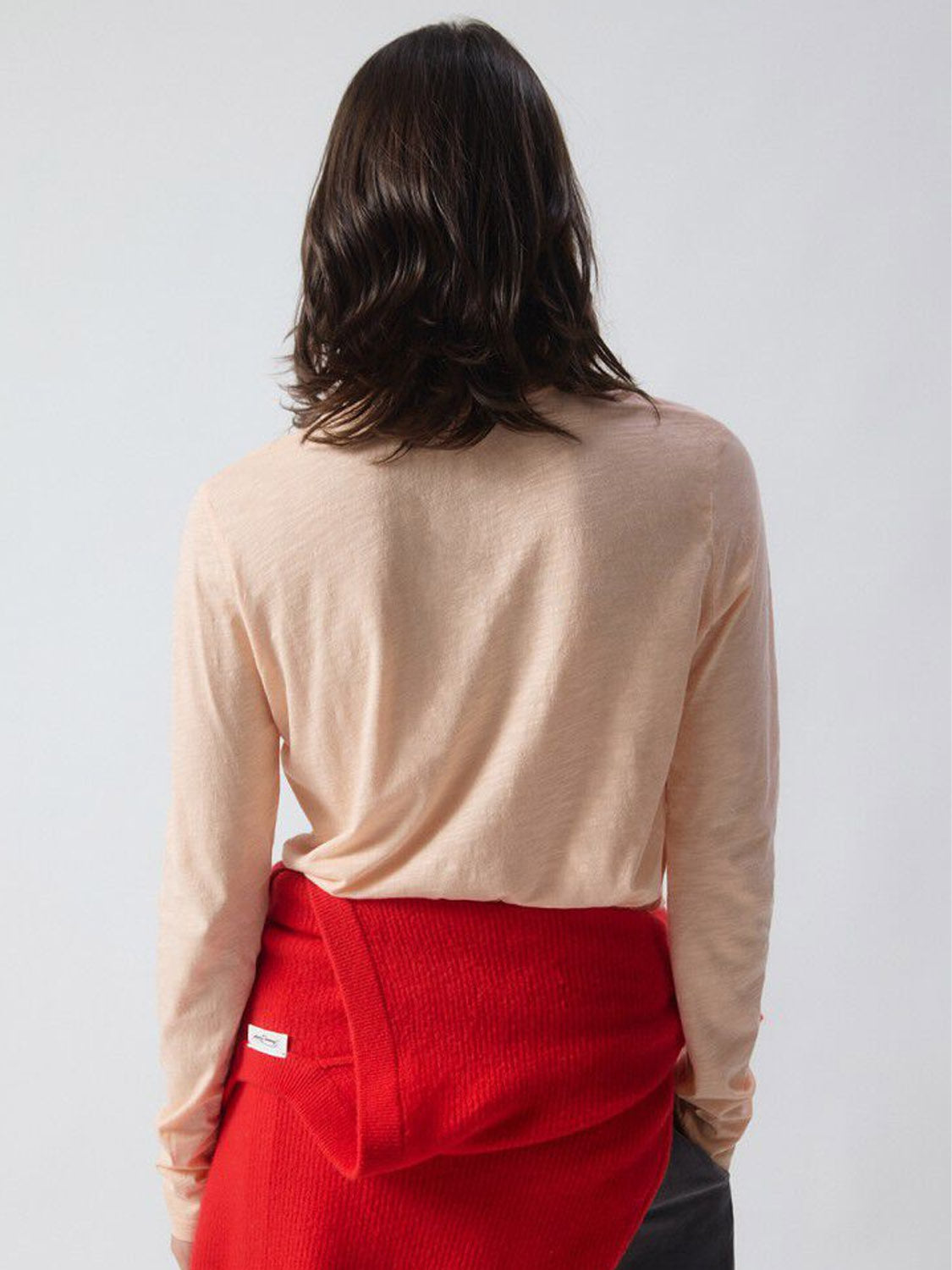 American Vintage Jacksonville L/S Scoop Neck - Vintage Sorbet - Collector Store Sydney