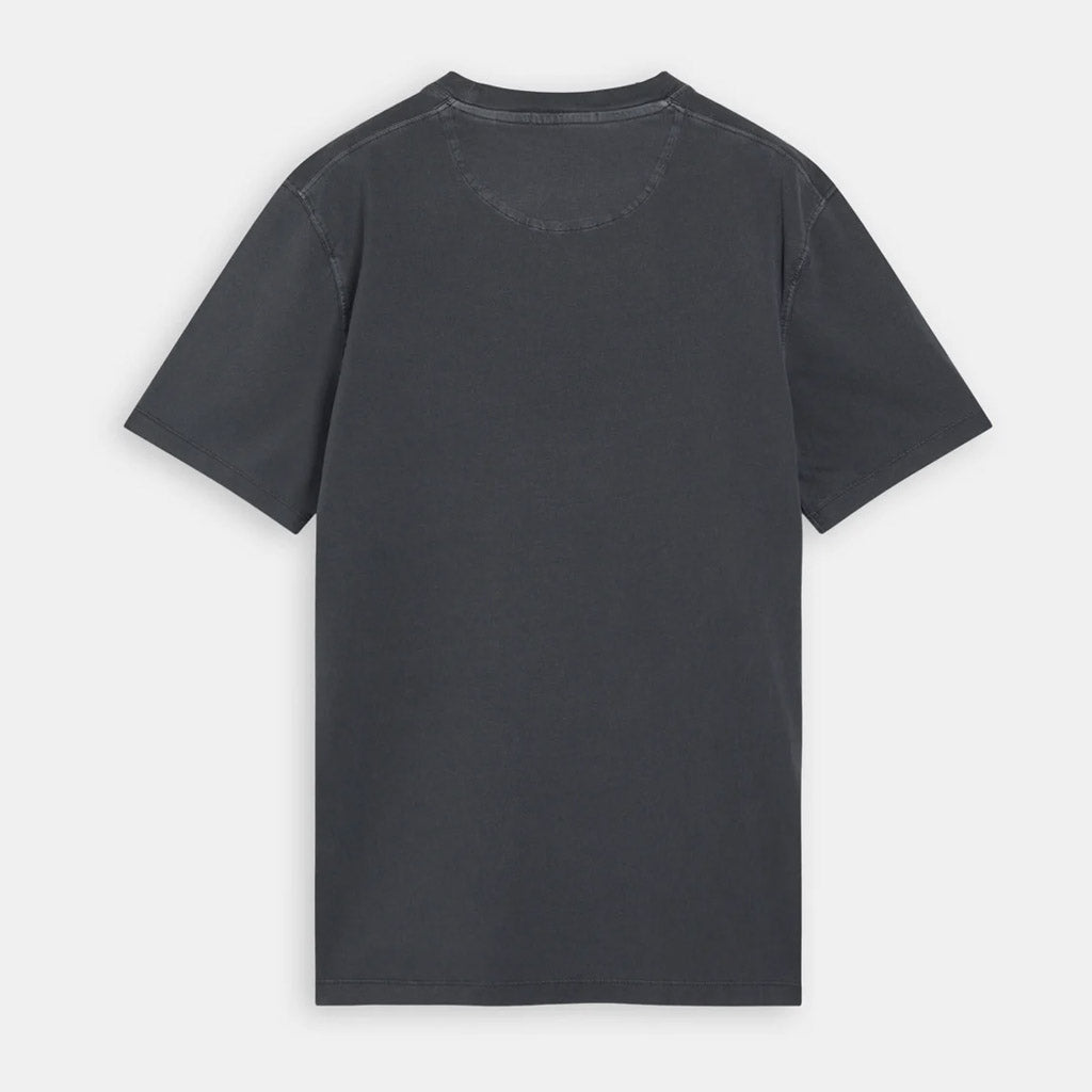 Scotch & Soda : Garment-dyed logo t-shirt : Vinyl - Collector Store