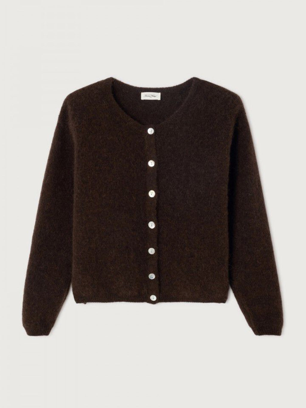 American Vintage - Vito Cardigan - Coffee Melange