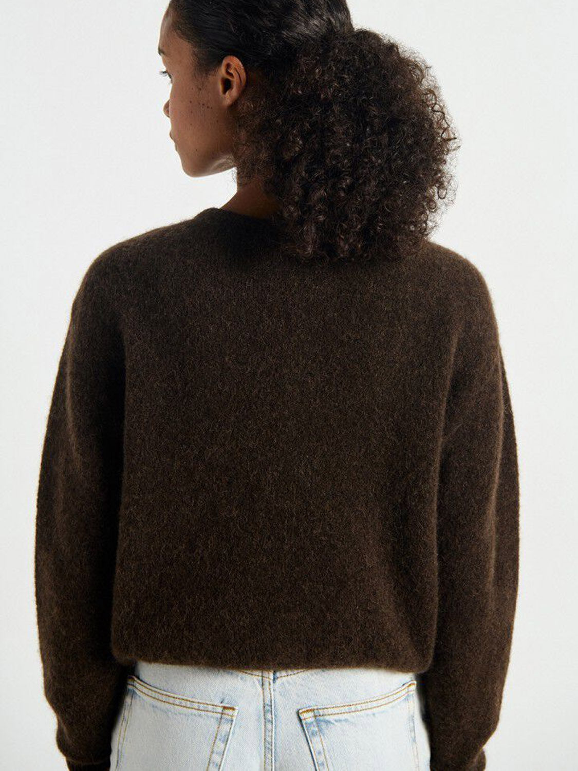 American Vintage - Vito Cardigan - Coffee Melange