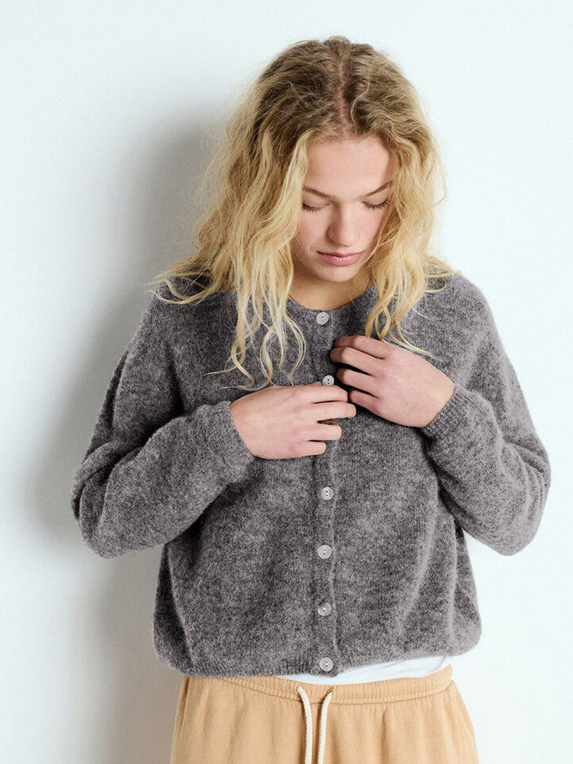 American Vintage Knit Jumper - Vito - Steel Melange - Collector Store Sydney