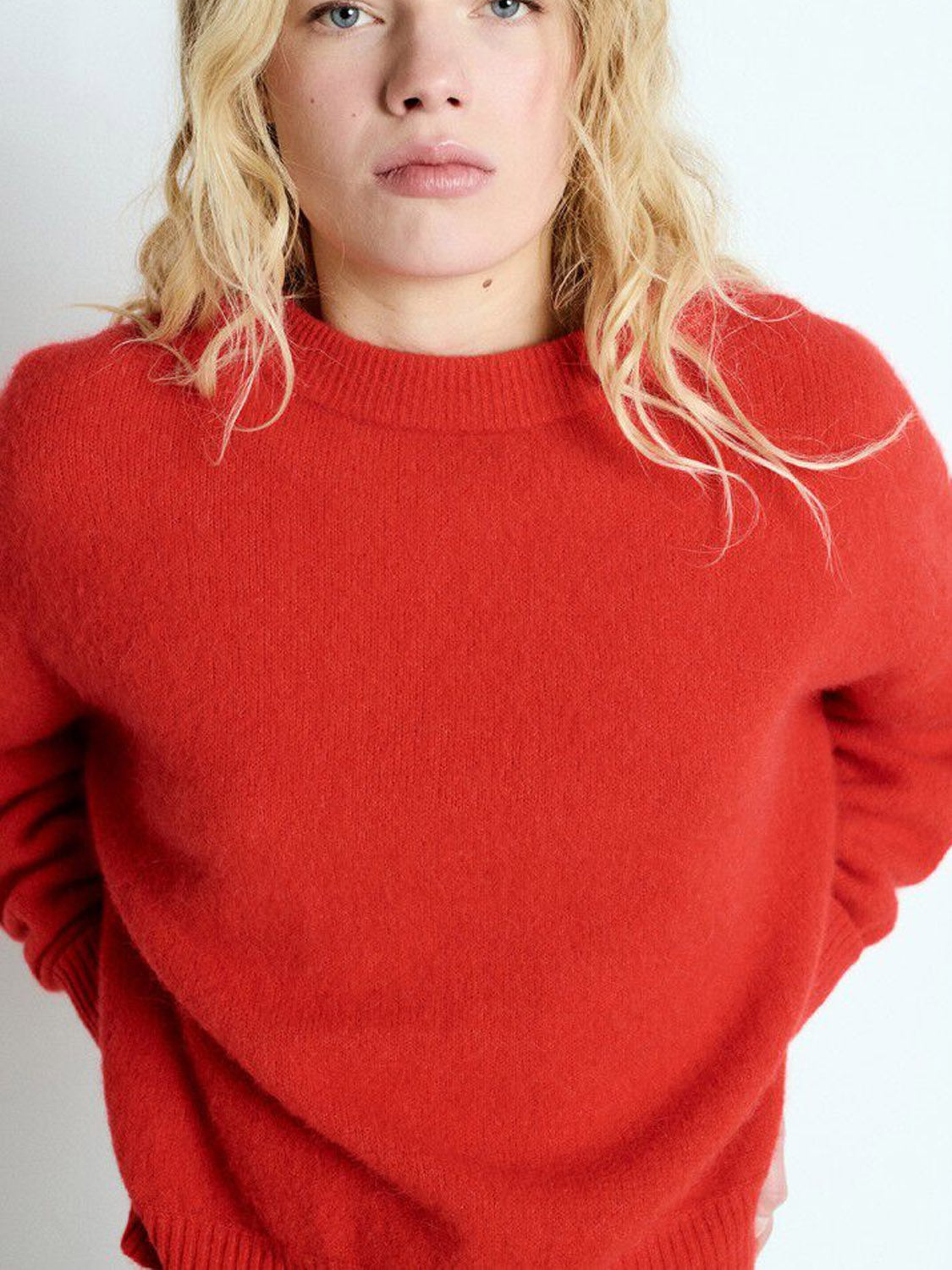 American Vintage Knit Jumper - Vito - Strawberry