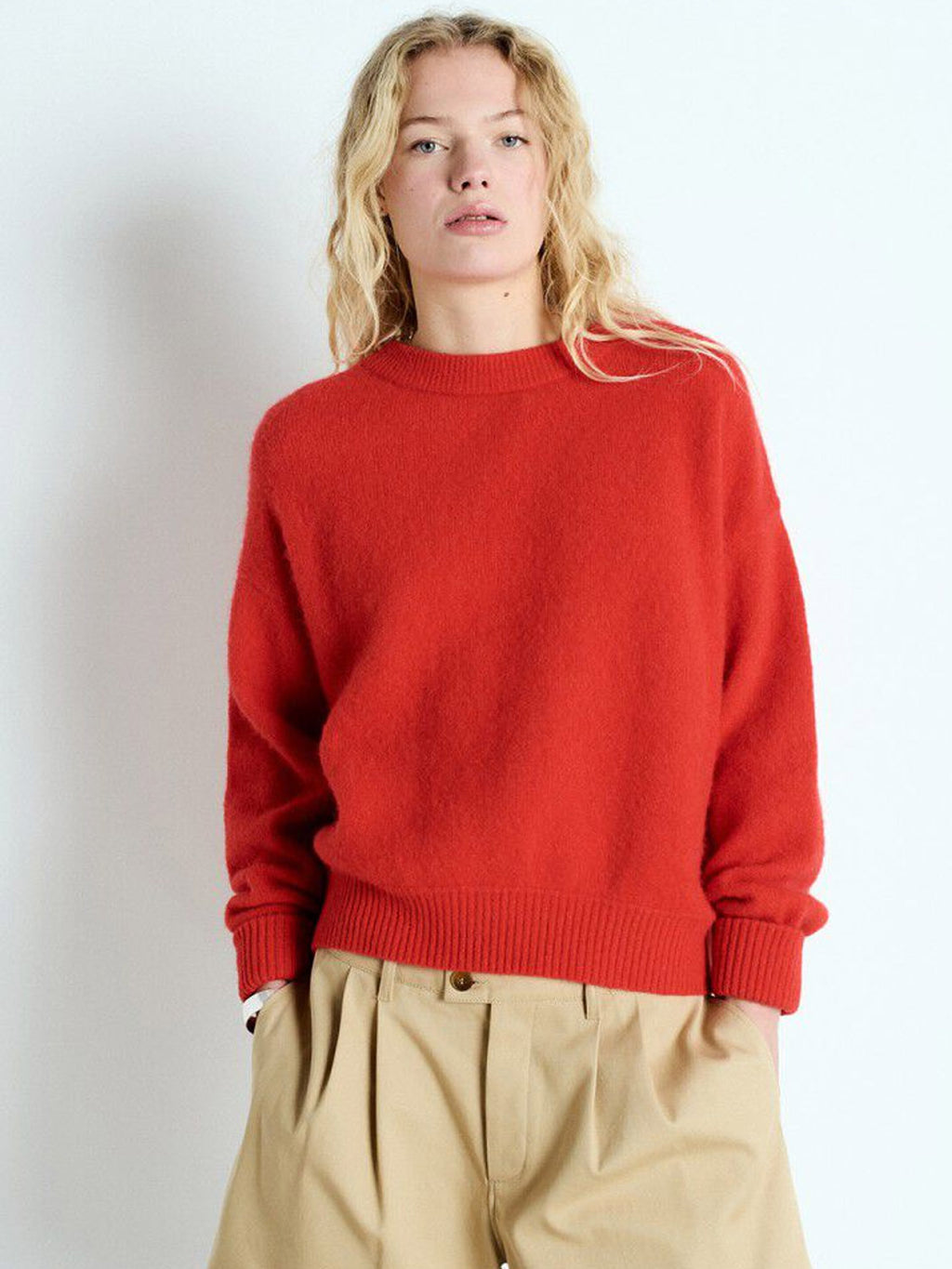 American Vintage Knit Jumper - Vito - Strawberry
