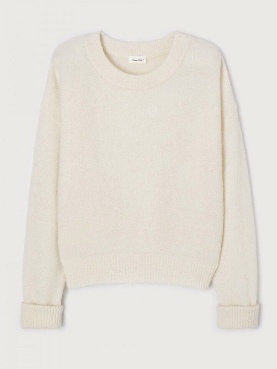 American Vintage Knit Jumper - Vito - White