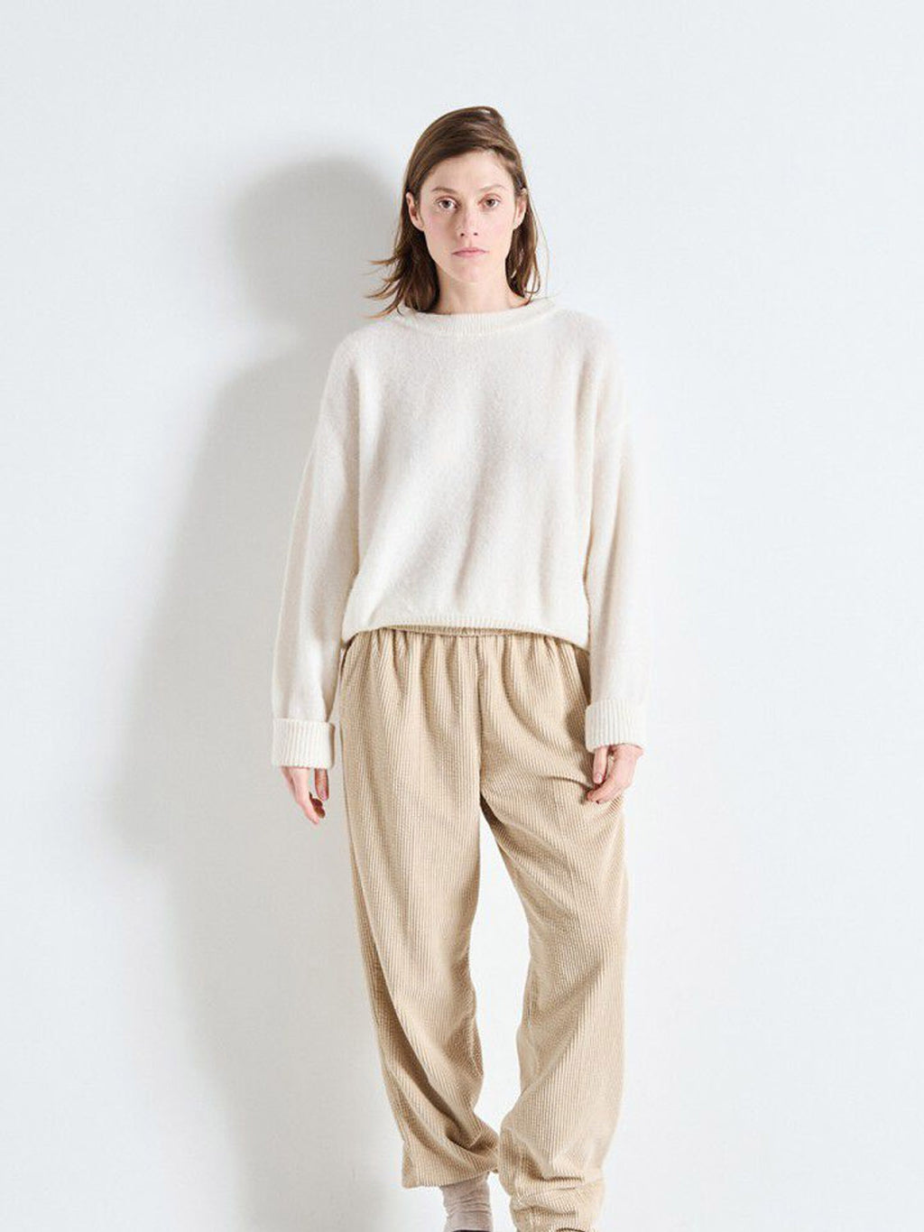 American Vintage Knit Jumper - Vito - White