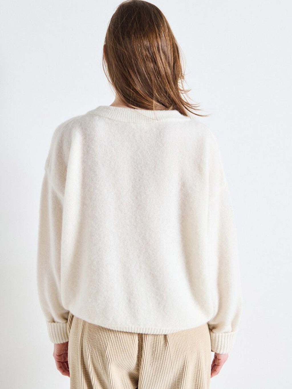 American Vintage Knit Jumper - Vito - White