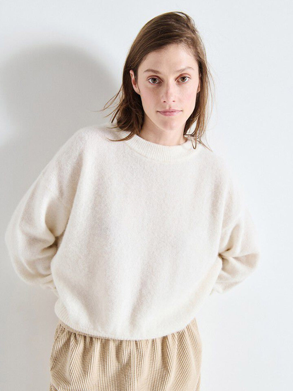 American Vintage Knit Jumper - Vito - White