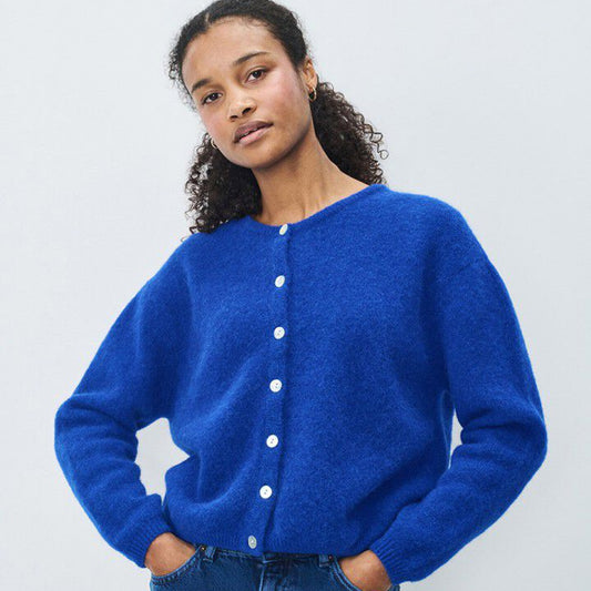 American Vintage Cardigan - Vito - Royal Blue - Collector Store Sydney