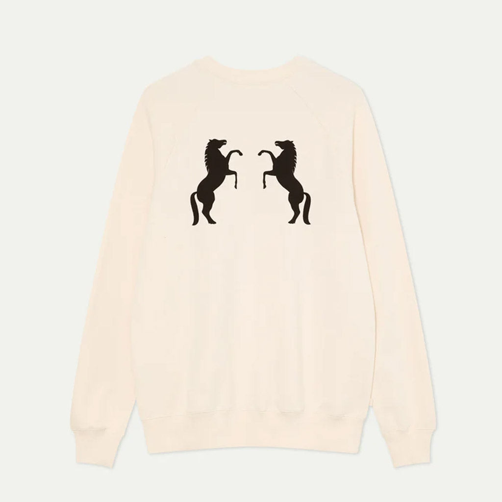 La Paz Sweatshirt - Wild Horses Off White