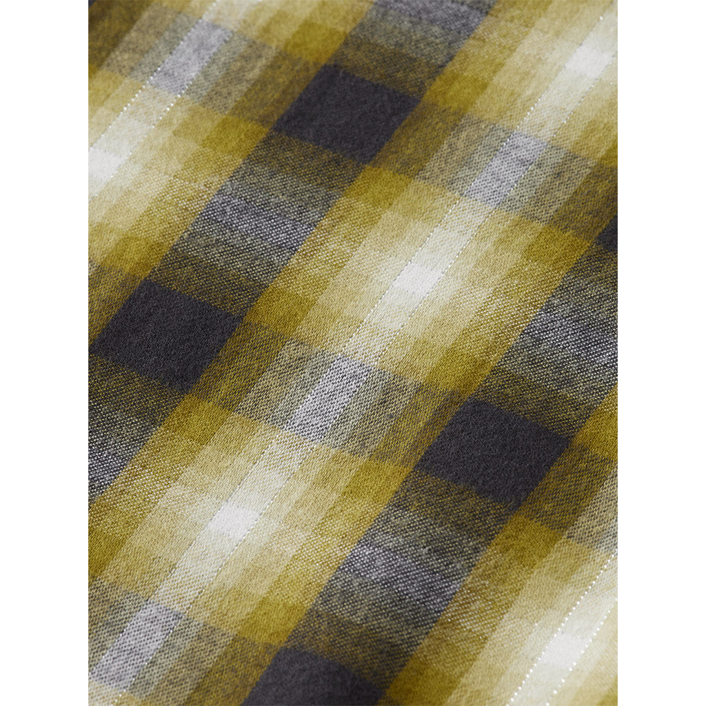 Flannel Olive check shirt - Collector Store