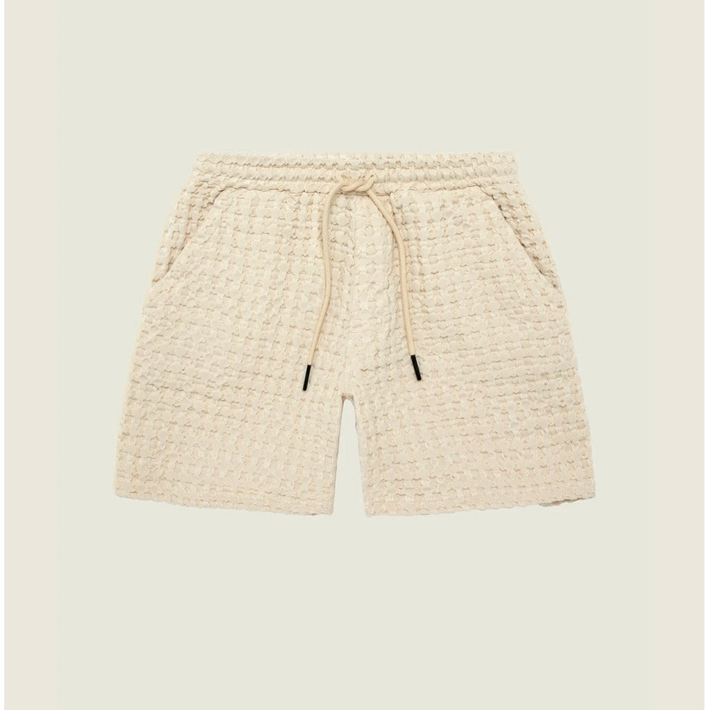 OAS Ecru - Porto Waffle Shorts - Collector Store